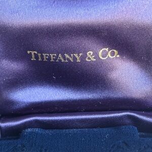 Tiffany & Co. Luxurious Purple Box with Gold Accents